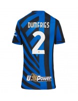 Inter Milan Denzel Dumfries #2 Hjemmedrakt Dame 2024-25 Korte ermer